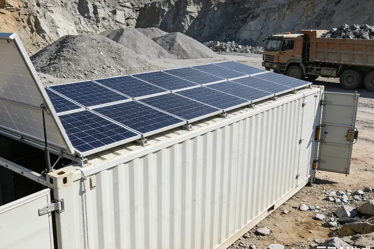 Photovoltaic containers and energy storage containers for farms and irrigation