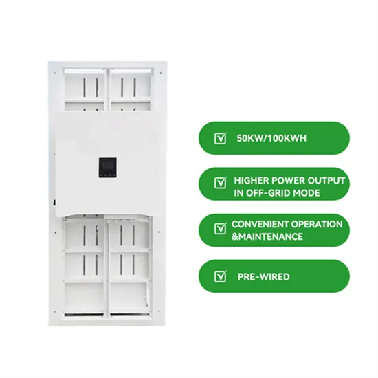 Lead-acid solar energy storage cabinet lithium battery plus inverter