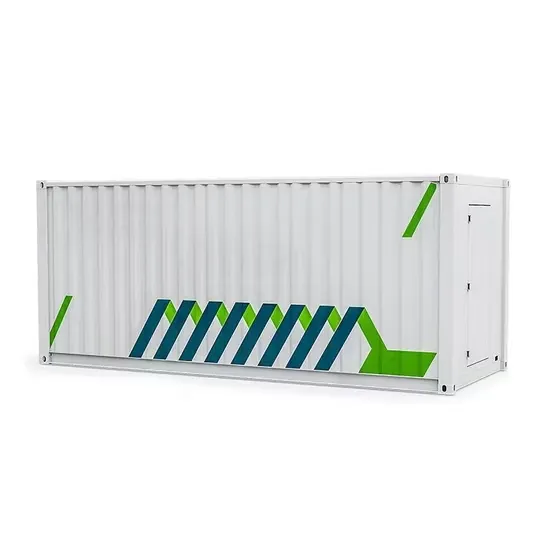 How much does a 20-foot solar photovoltaic container cost on an Australian island 