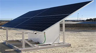 Namibia solar container communication station hybrid energy