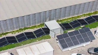 Solar container communication station inverter grid-connected