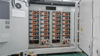 1MWH Energy Storage Banks in 40 ft Containers