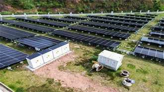 Energy storage container, BESS container