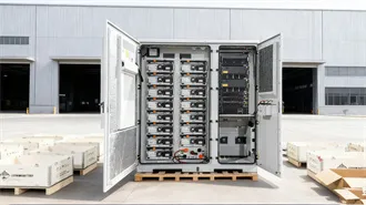 100KW Battery 232KWh Energy Storage Cabinet