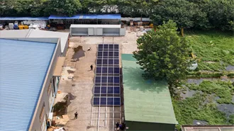 The Solar Container Communication Station Energy Management