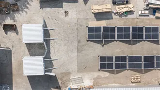 Solar container system level division diagram